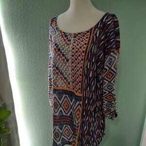 ZoZo Hand Painted Sweater. Size L